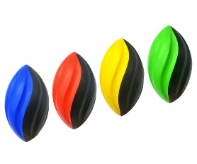 7" MULTI-PACK FOAM FOOTBALLS